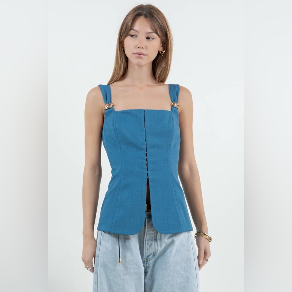 NWT BOUTIQUE MIRA CORSET TOP
